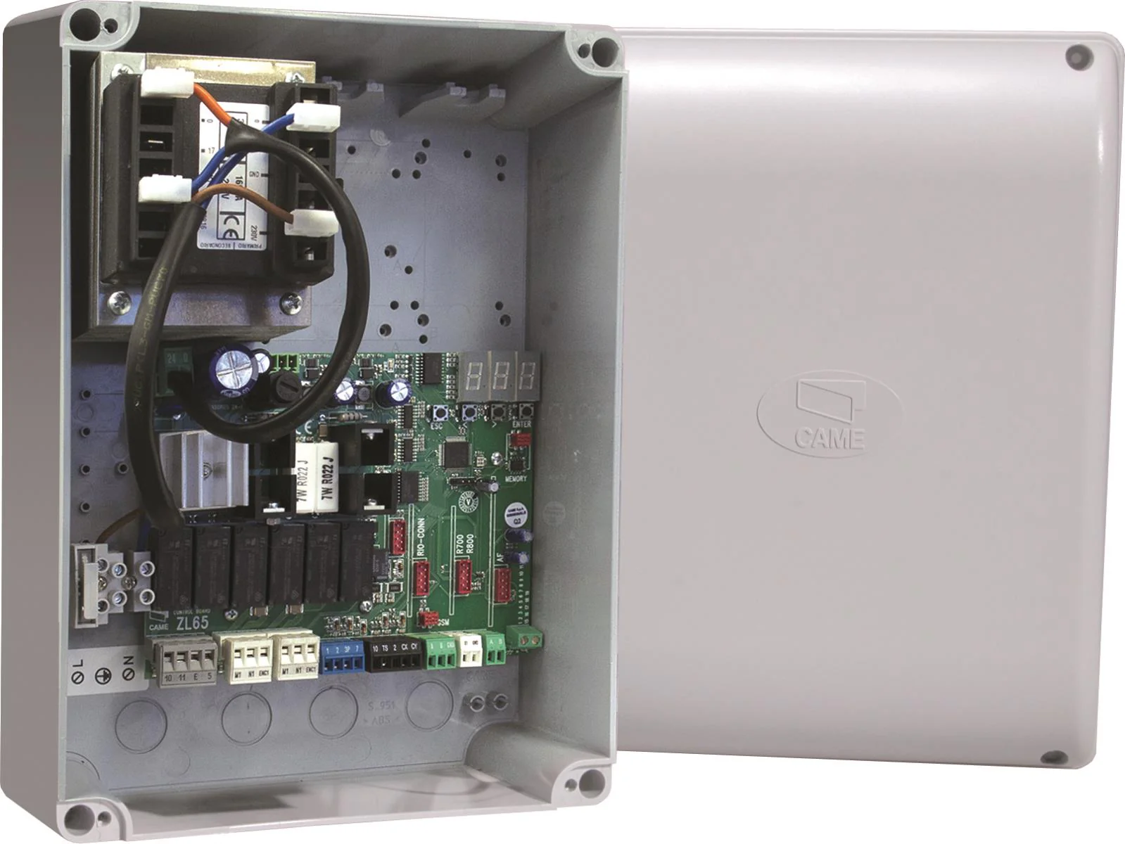 Electronics Came for double gate, 24 V DC