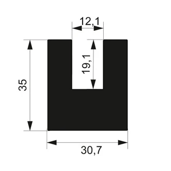 End cap 30x39