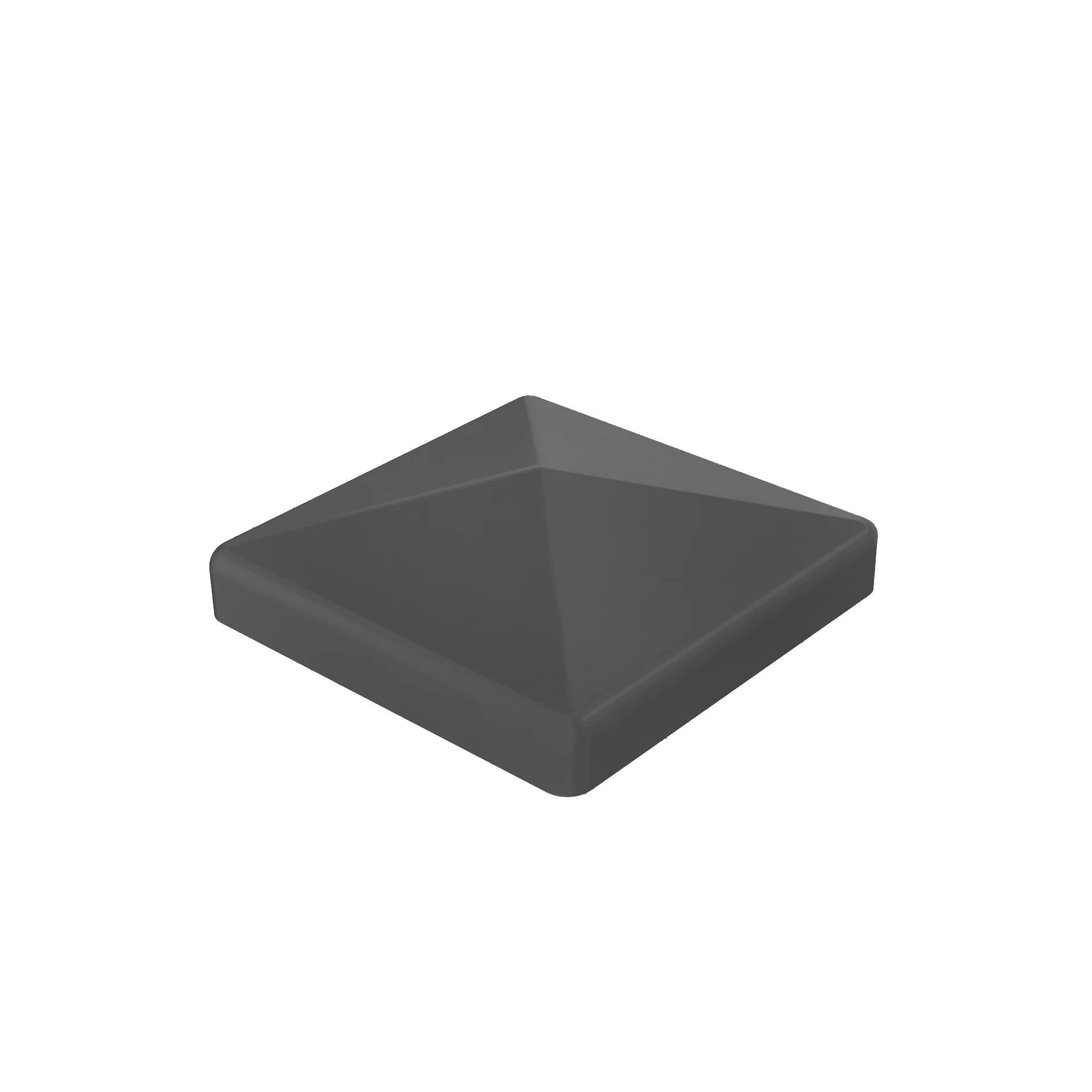End Cap for Post 120x120mm, RAL7016
