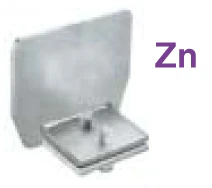 End cap Zn, profile 136x142mm - Image 2