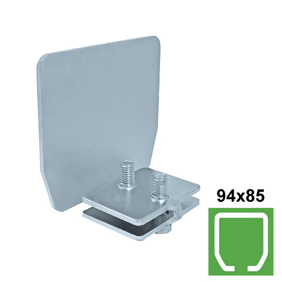End cap Zn, profile 94x85mm - Image 2