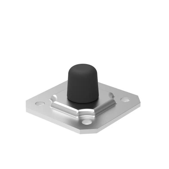 End stop with anchor bracket, Zn