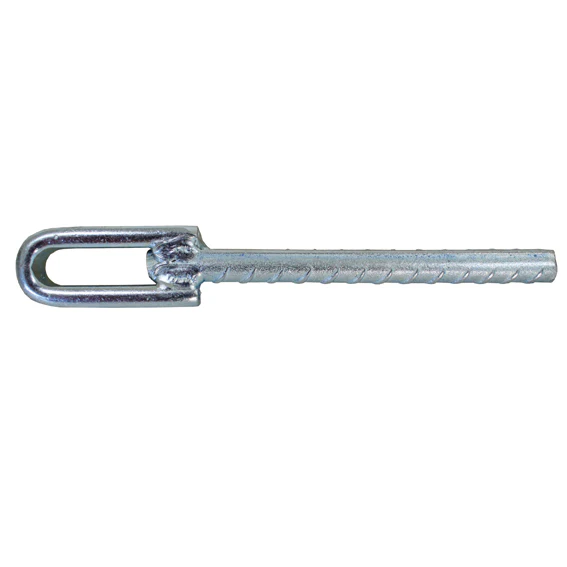Fence anchoring 150x30, 12x6mm, Zn - Image 2
