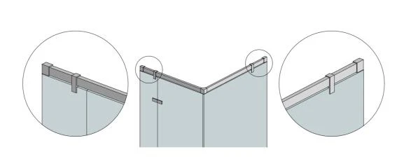 Fitting for rod stainless steel vertical - Image 2