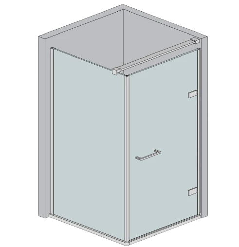 Fittings - sliding door AISI304 swing door