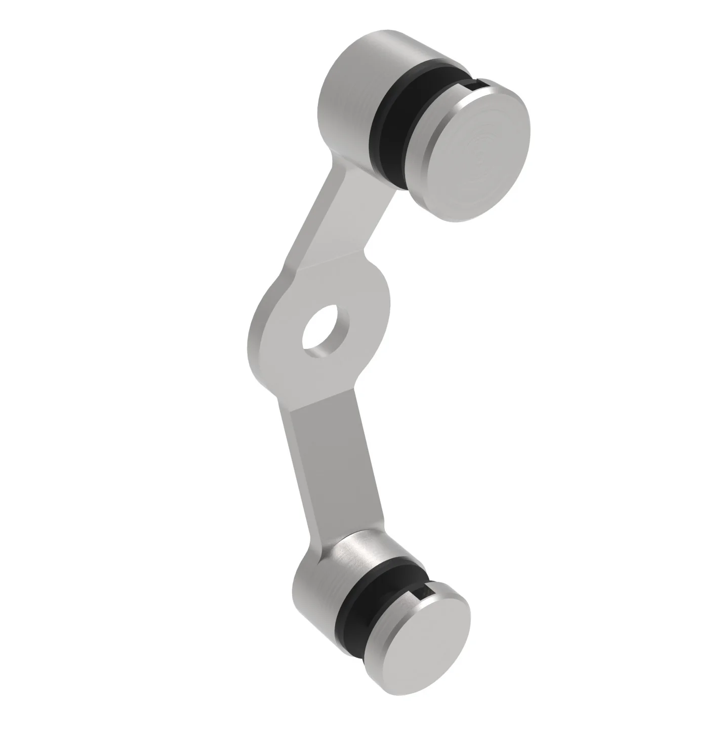 Fixed glazing - spider 02 AISI304, 2xD30mm/180°
