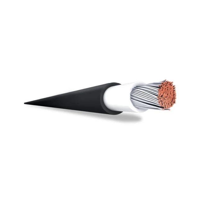Flexible solar conductor 1x6mm/100m halogen-free, black