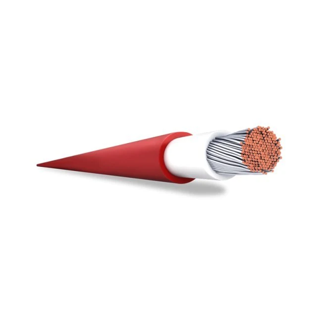Flexible solar conductor 1x6mm/100m halogen-free, red