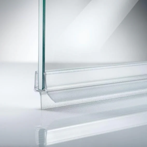 Floor "h" seal strip for glass door - Image 2