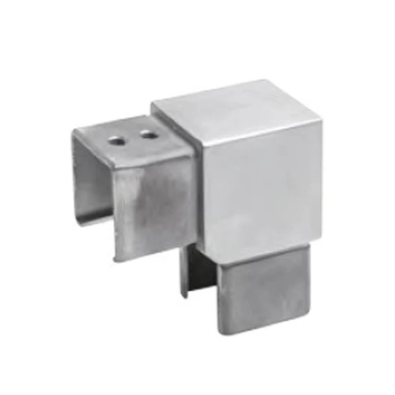 Flush angle 90°, 40x40x2mm - Image 2