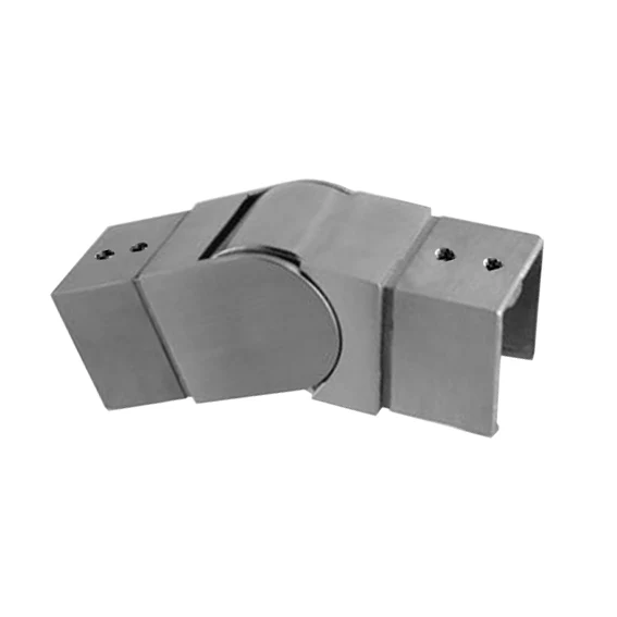 Flush angle for handrail on glass railing - Image 2