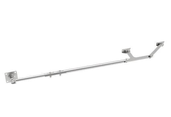 Folding mechanism for swing gates