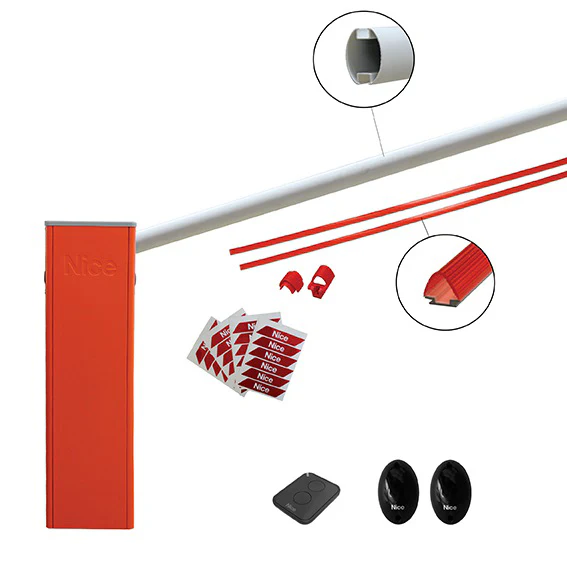 Full NICE system - gate kit, max 4m, 24V
