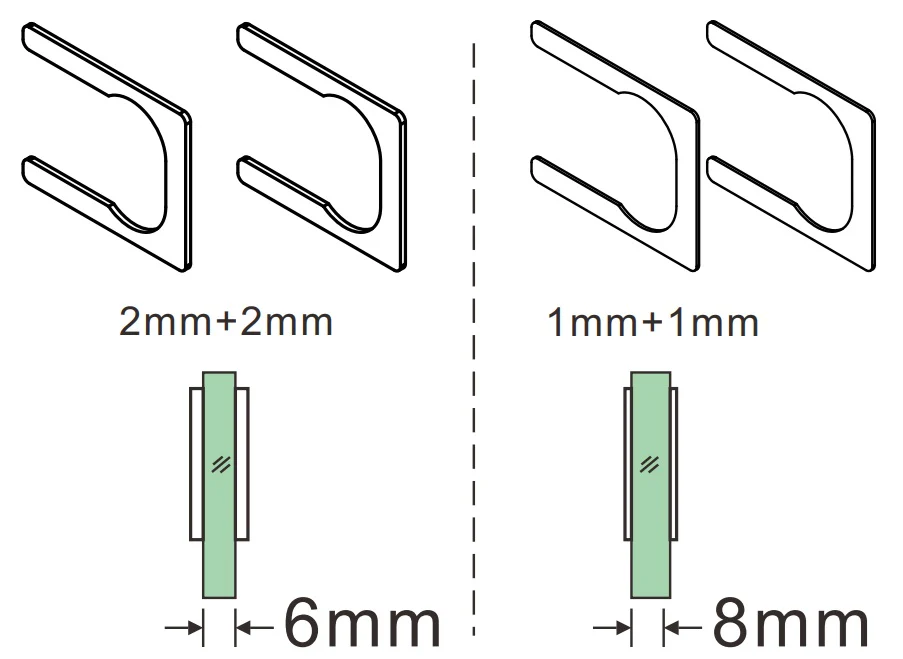 Gasket model 8060 sauna