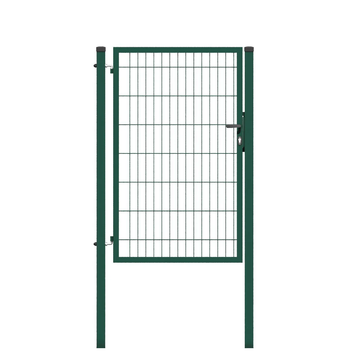 Gate 1pc. 2D BOX ZnPVC 1000x1500mm RAL6005 green  - Image 2