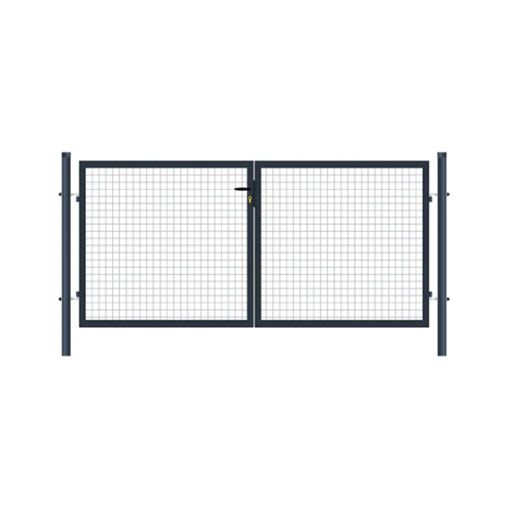 Gate 2pcs Eco ZnPVC 3600x1600mm anthracite