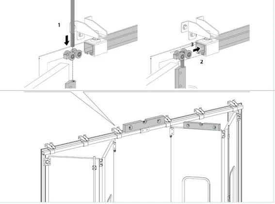 Gate roller track Zn - Image 2