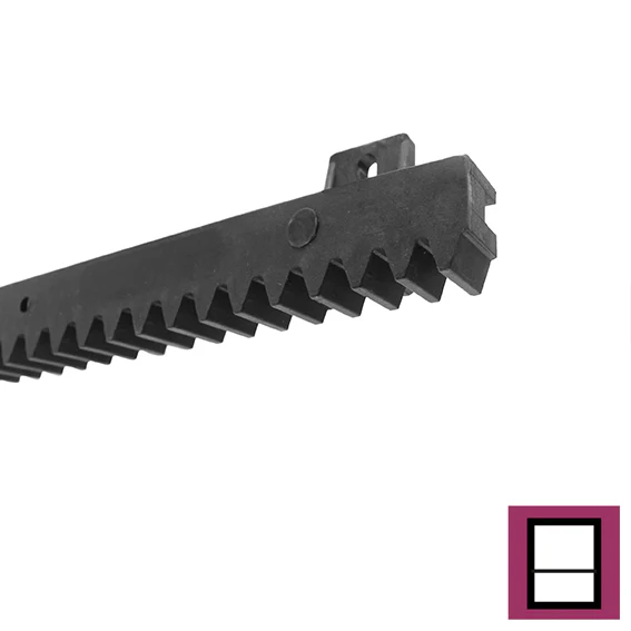 Gear plastic rack PVC+Fe,27x18mm,L1m,max 700kg - Image 2
