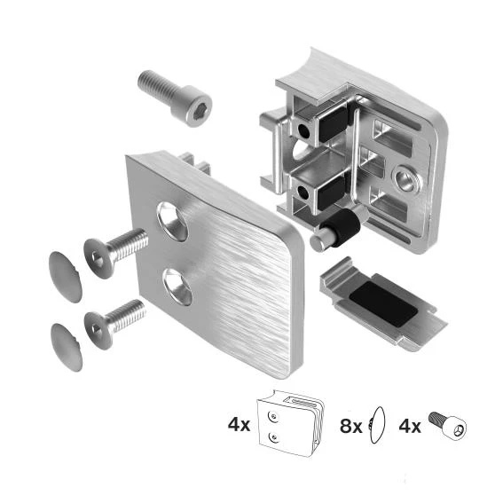 Glass clamp