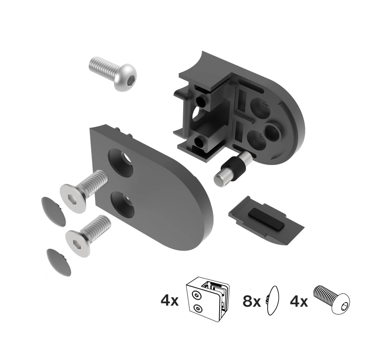 Glass clamp
