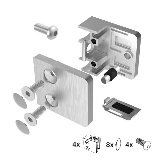 Glass clamp