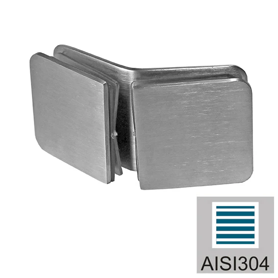Glass clamp, AISI 304, T 8-10 mm - Image 2