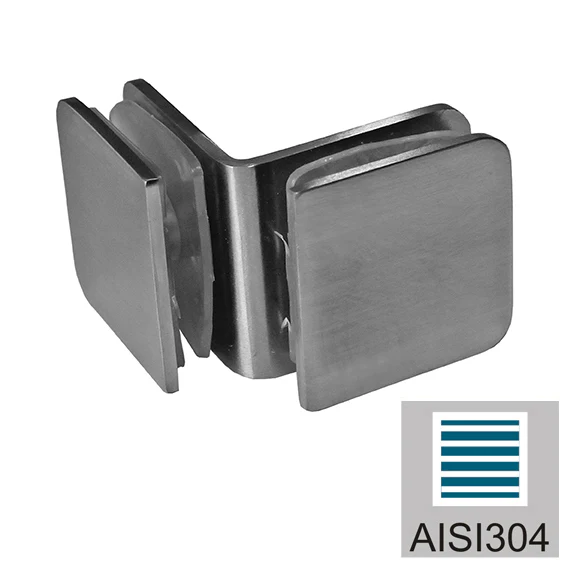 Glass clamp, AISI 304, T 8-10 mm - Image 2