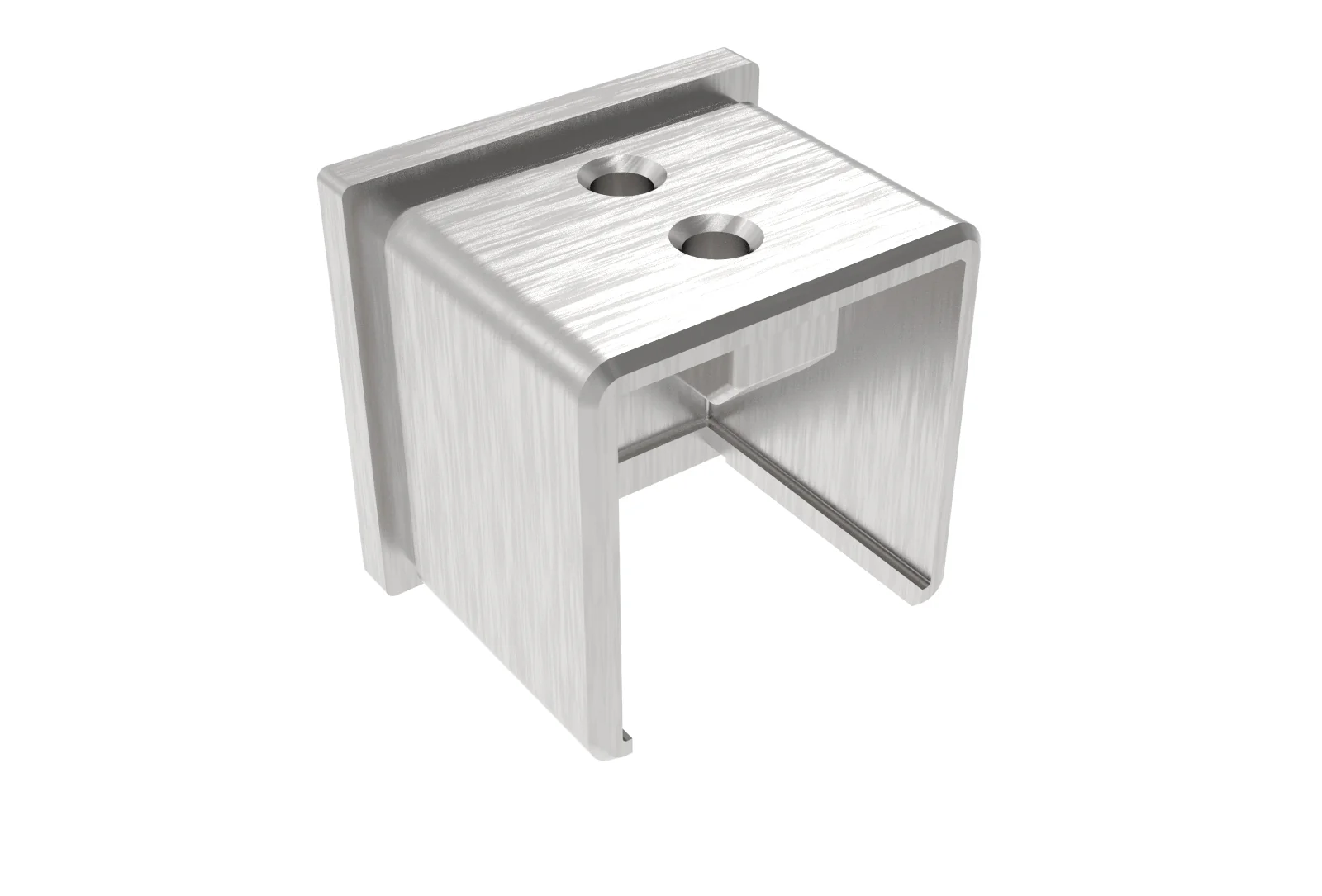 Glass clamp - end cap - Image 3