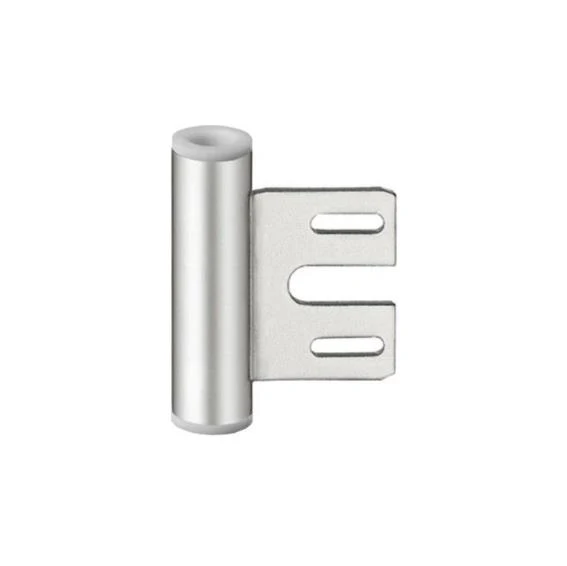 Glass door hinge, frame part, steel office