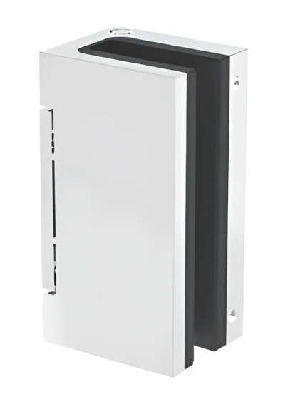 Glass door hinge