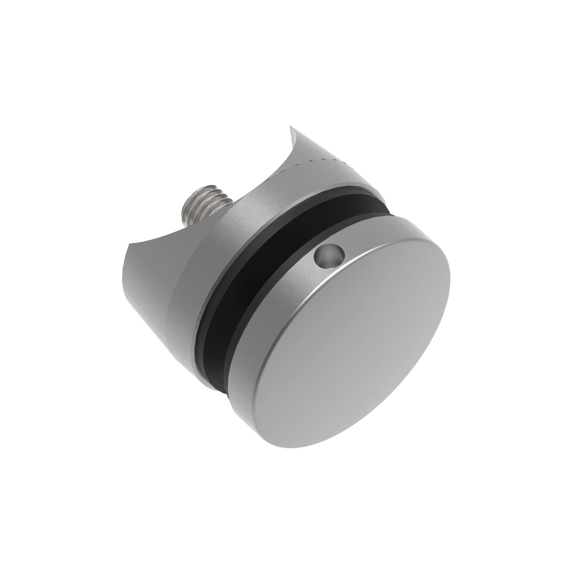Glass holder model 48 AISI304, D42,4x2/D70/H10/T8-