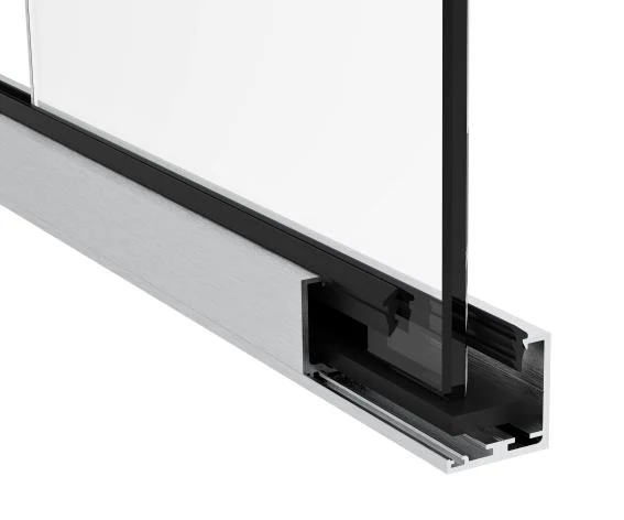 Glazing clamping profile 35x35mm