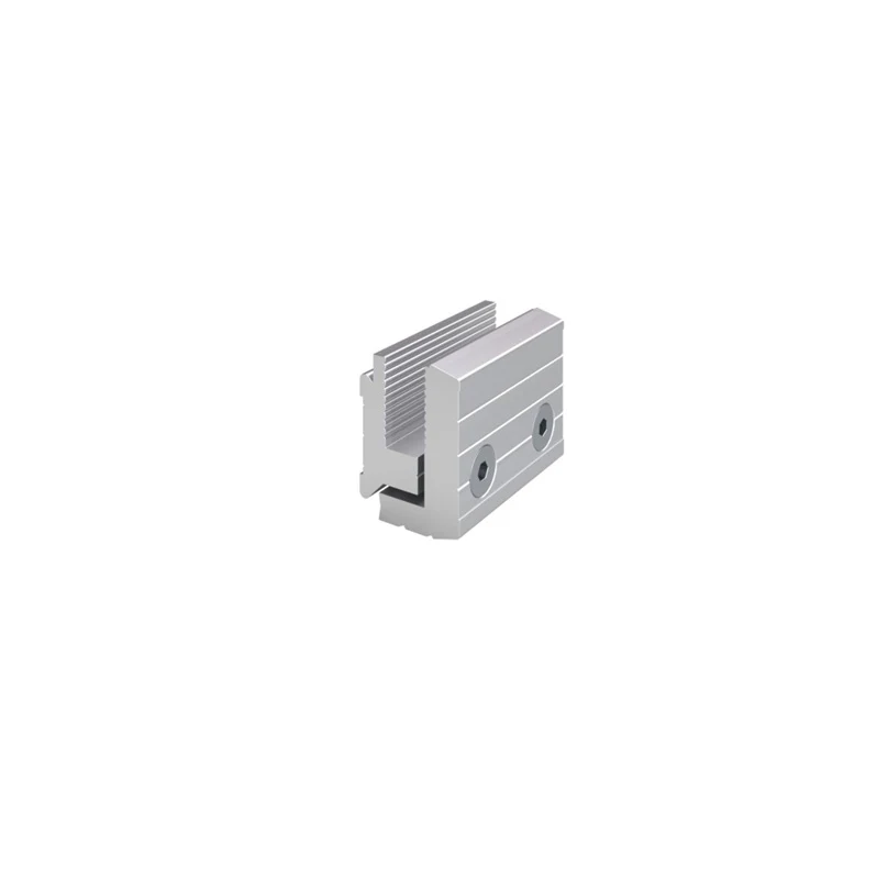 glazing profile 3m-set with cover BLACK H50 - Image 2