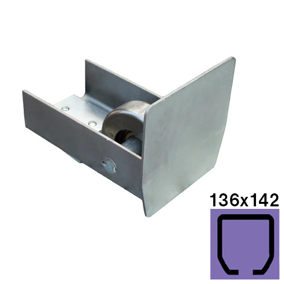 Guide wheel Zn, profile 136x142, L165mm - Image 2