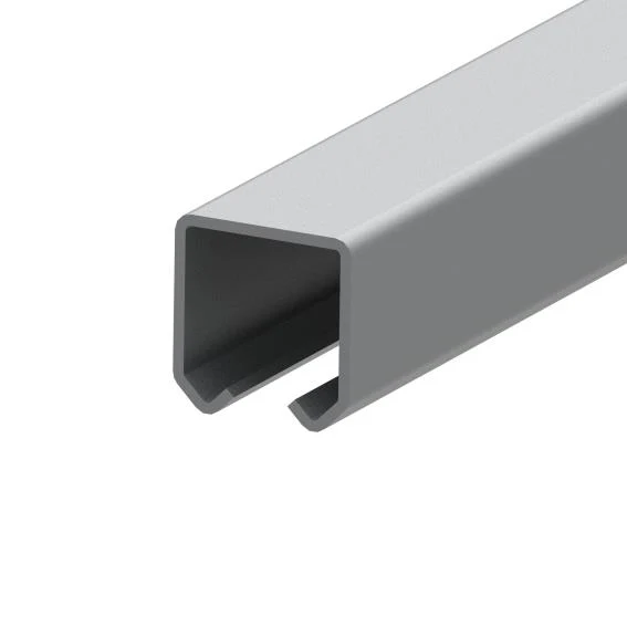 Guiding profile for hanging gates Zn, 57x67x3mm,
