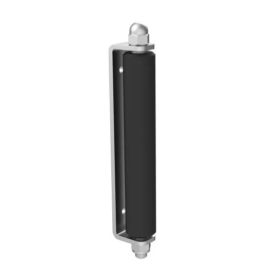 Guiding roller with console BLACK