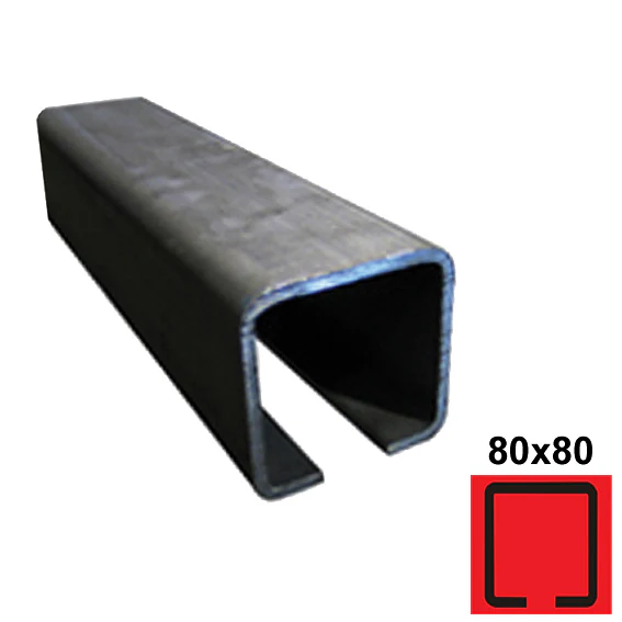 Guiding track Fe, 80x80x5mm, L3m - Image 2