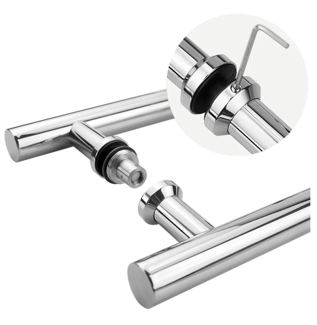 Handle - brushed stainless steel AISI304 - Image 3