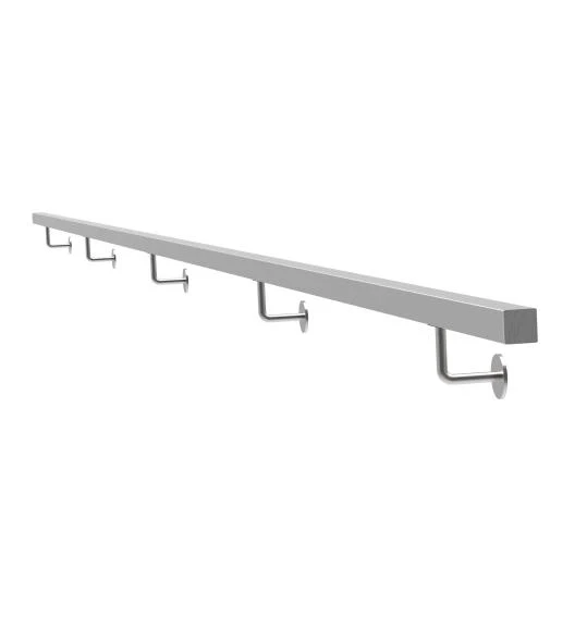 Handrail AISI304, 40x40mm/L5000mm - Image 2