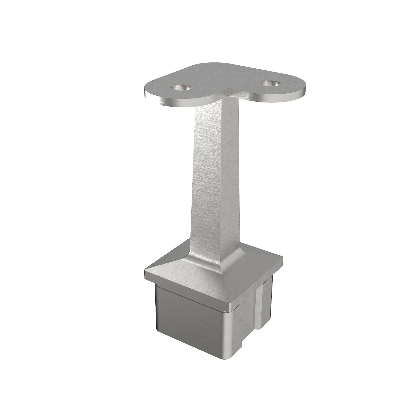 Handrail bracket for corners