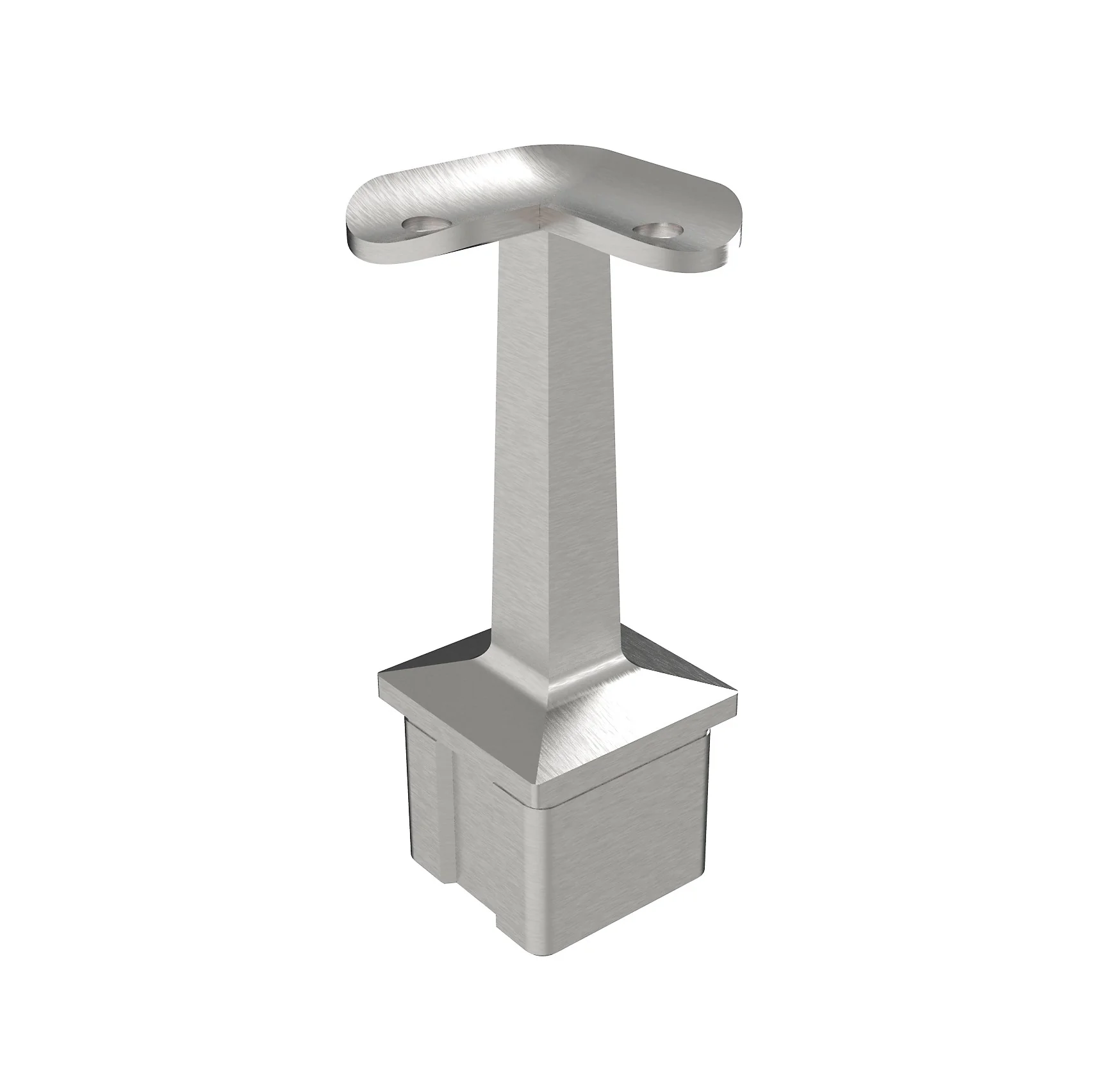 Handrail bracket for corners