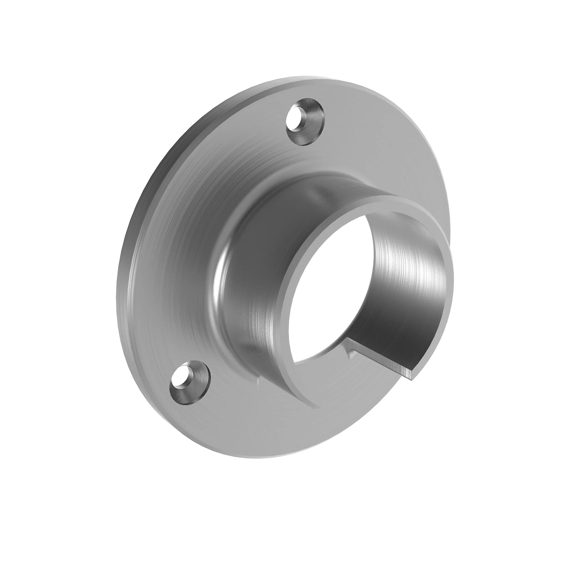 Handrail bracket - glass clamp - flange