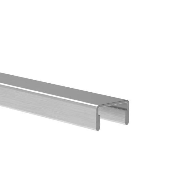 Handrail for glass