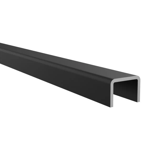 Handrail for glass