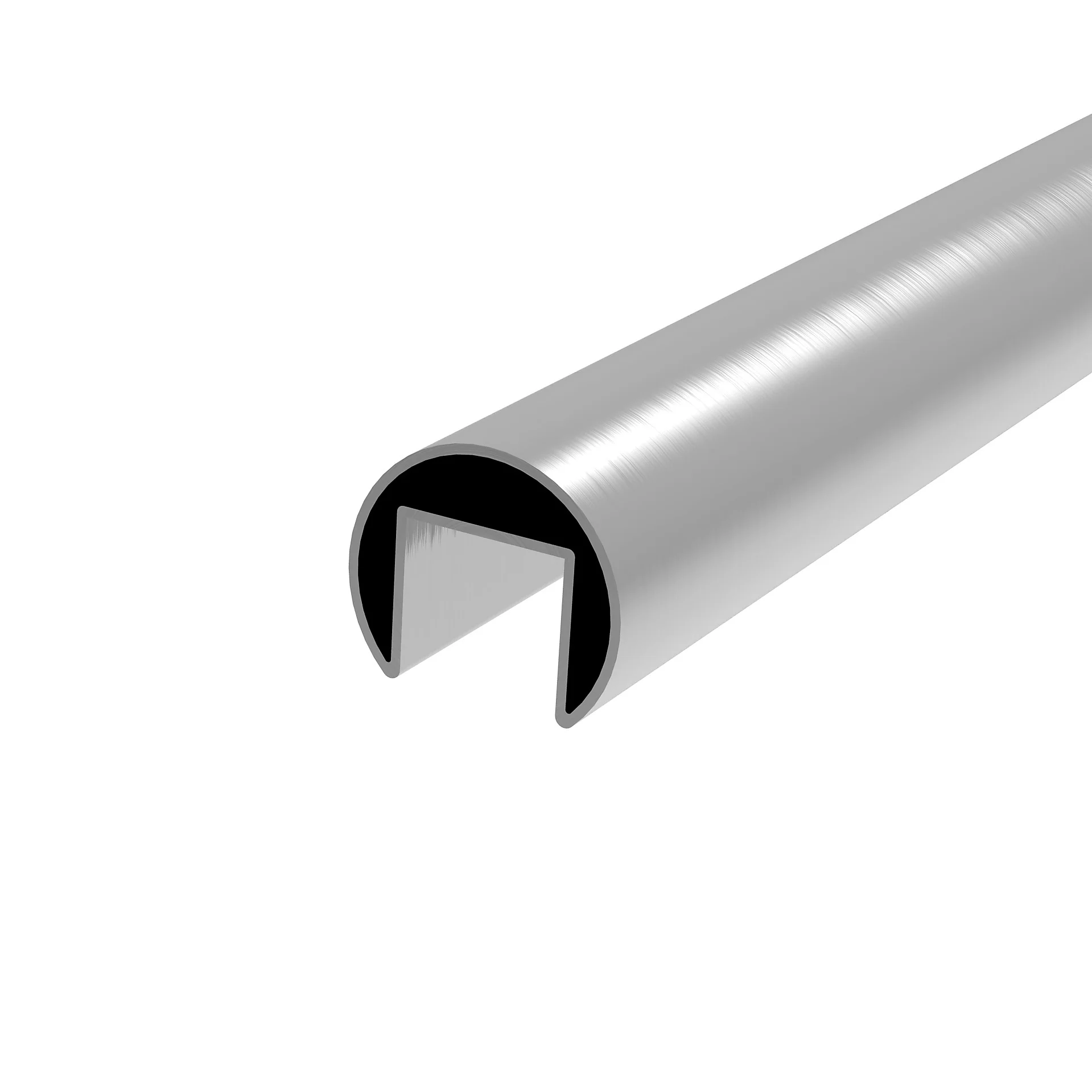 Handrail round - glass