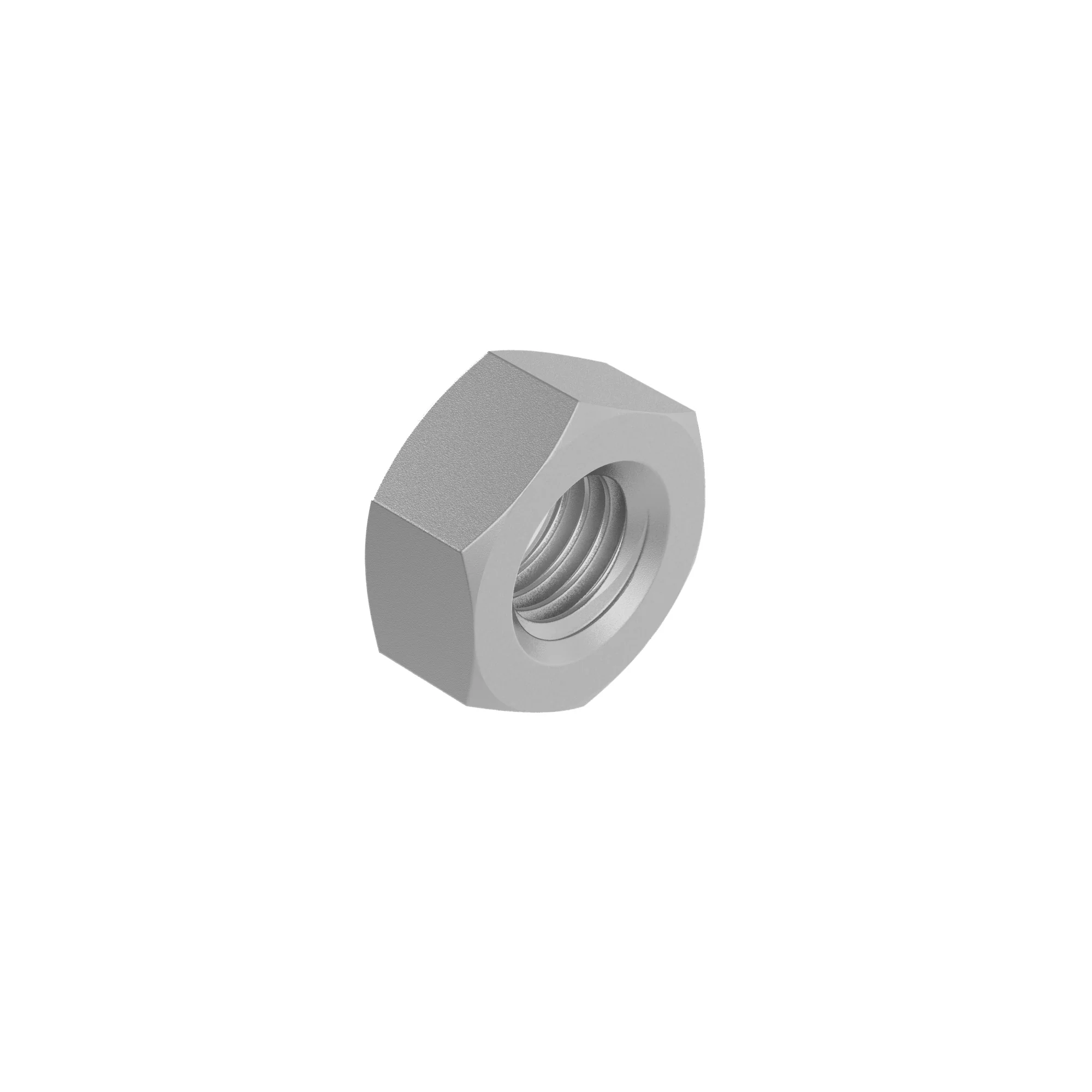 Hexagon nut, galvanized, M8, Zn - Image 2