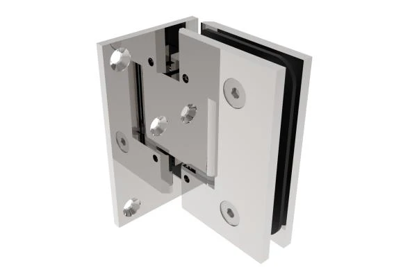 Hinge for glass door Brass flex