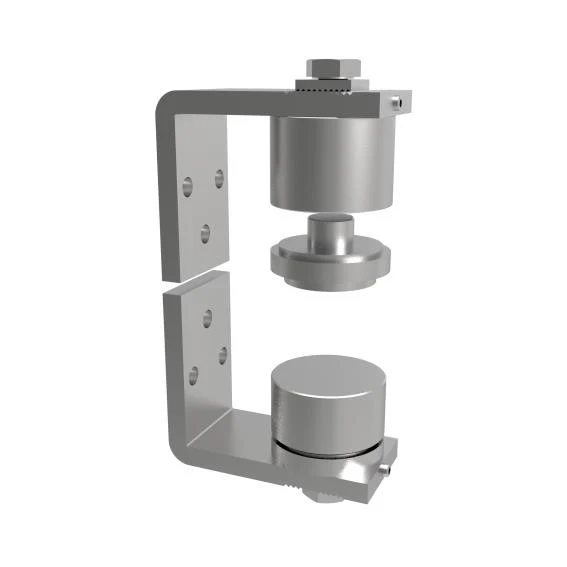 Hinge for heavy gates (top+bottom), D50
