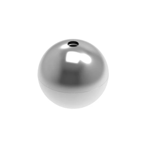 Hollow end ball
