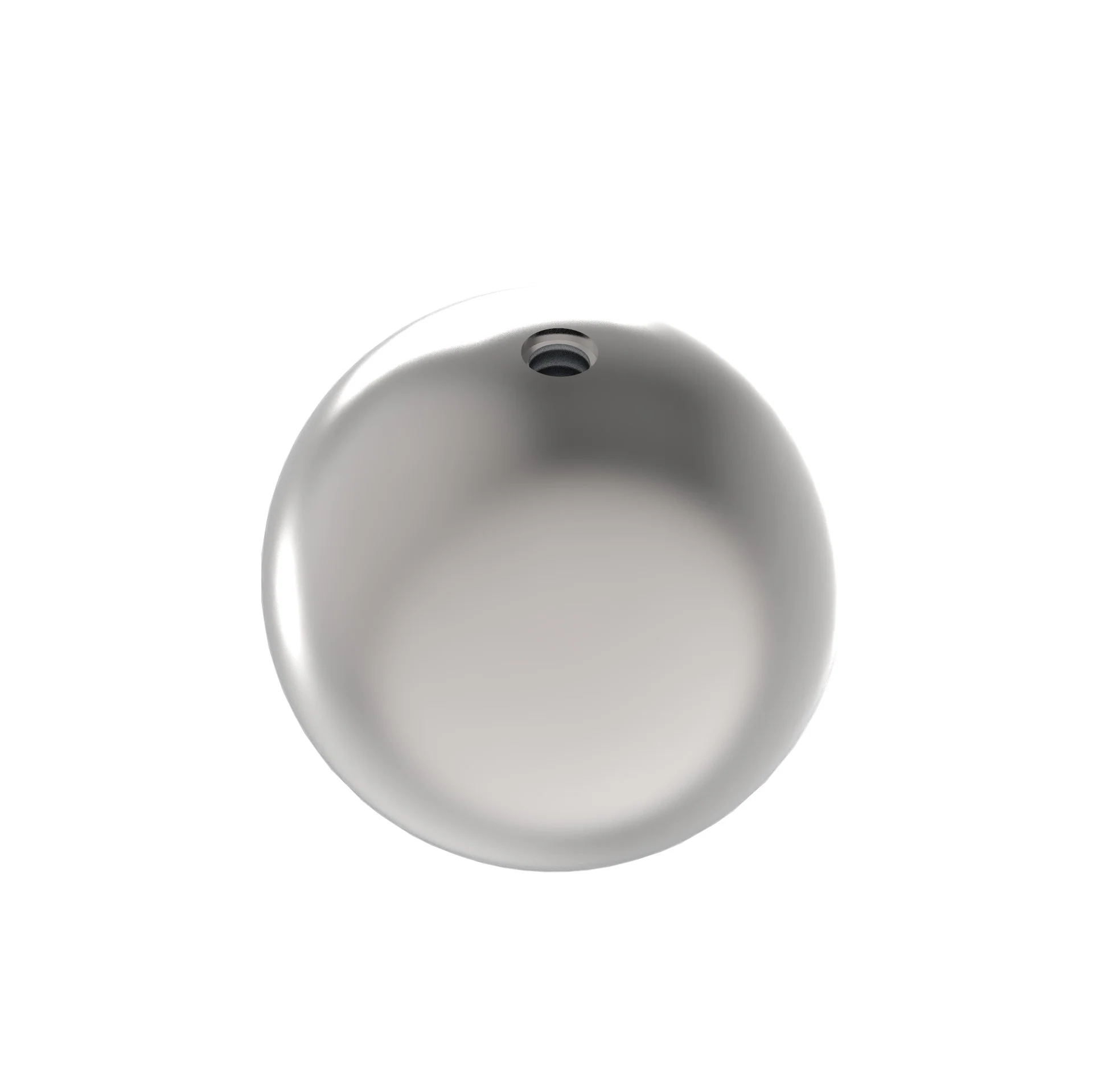 Hollow end ball